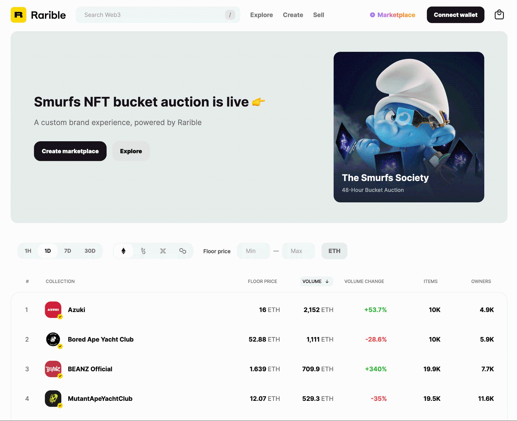 Rarible NFT Marketplace