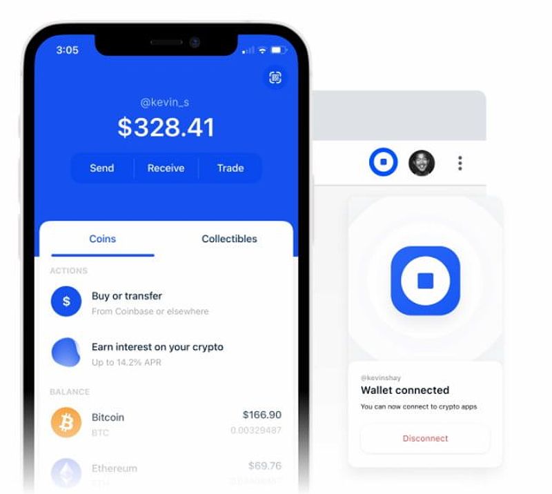 Wallet dashboard