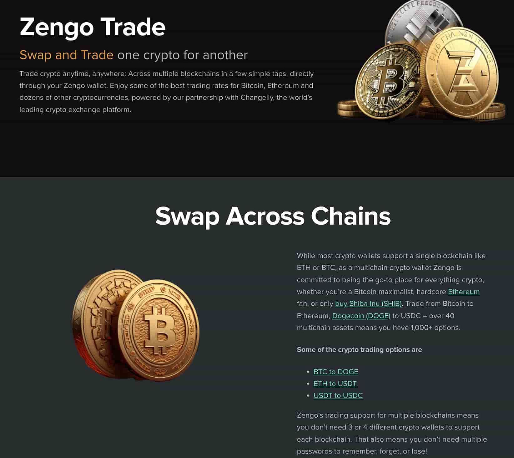 ZenGo Trade