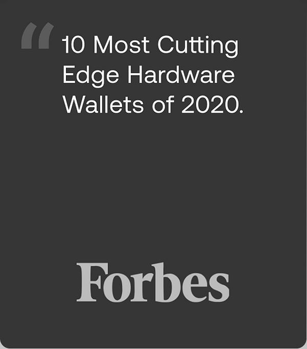 10 Most Cutting Edge Hardware Wallets Of 2020-Forbes