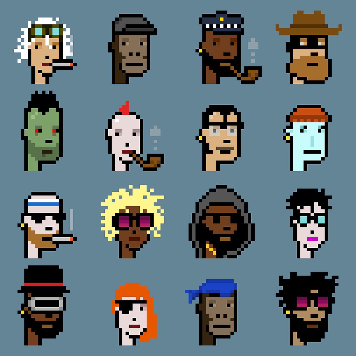 CryptoPunks NFTs, one of the best NFT projects to invest in 2023.