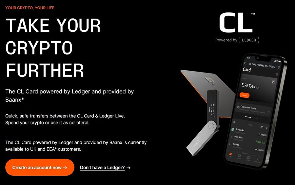 Ledger CL card