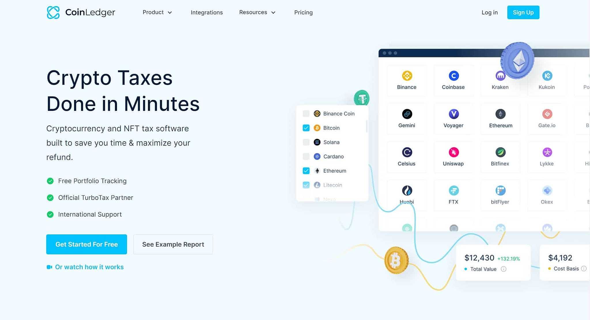 ZenLedger crypto tax software